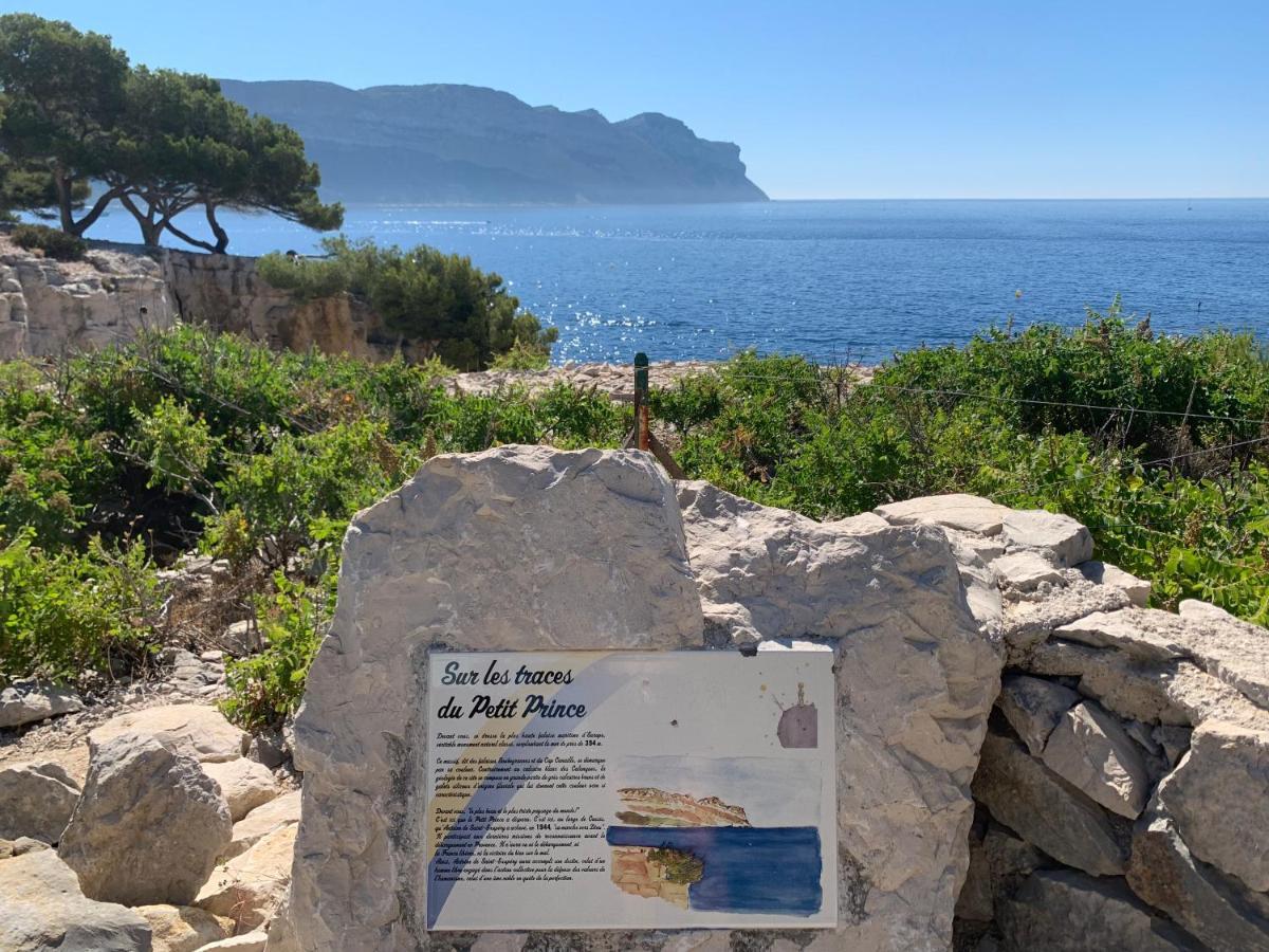 Large Private Garden, Quiet 2-Bedroom Apartment, Air Conditioning, Wifi, Parking Cassis Esterno foto